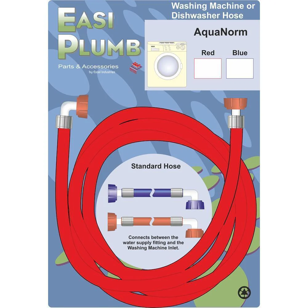 1.5M Aqua Normin Red Appliance Hose EP15WMHR