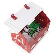 1:64 John Deere 24 Piece Farm Playset With Red Barn - Image 3