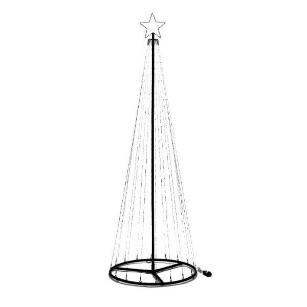 1.8m TwinkleTree – 601 LED Lights, Warm & Cool White - Image 3