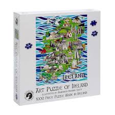 1000pc Jigsaw Ireland Castles - 50cm X 68cm