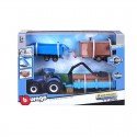 10Cm New Holland Farm Tractor With 3 Trailers