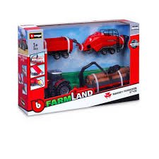 10Cm Valtra M2\Q Tractor W/3 Trailers