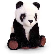 18cm Eco Plush Panda