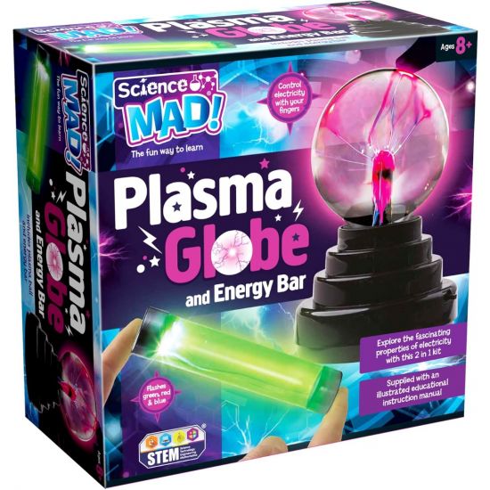 2 In 1 Plasma Globe & Energy Stick