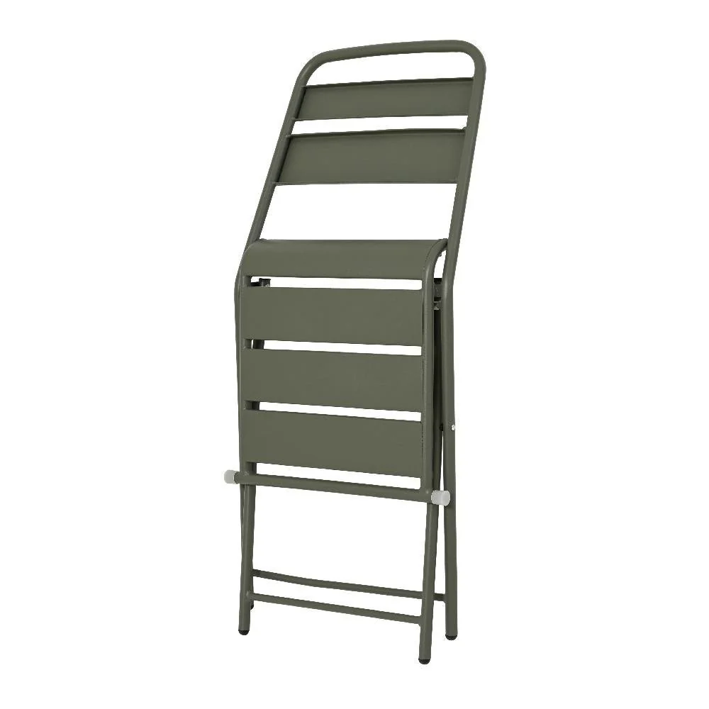 2-Seater Metal Bistro Set - Green - Image 6