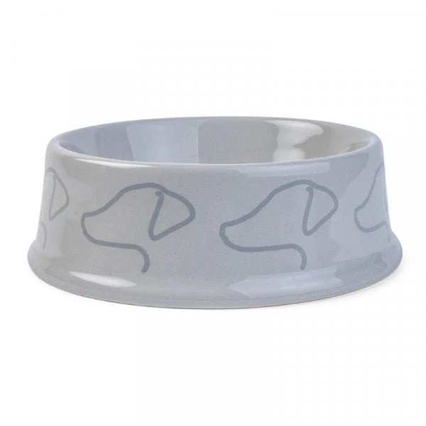20cm Zoon Ceramic Bowl - Grey