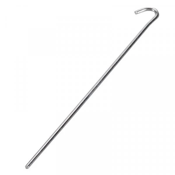 23cm Galvanised Ground Hooks 10pk - Image 2