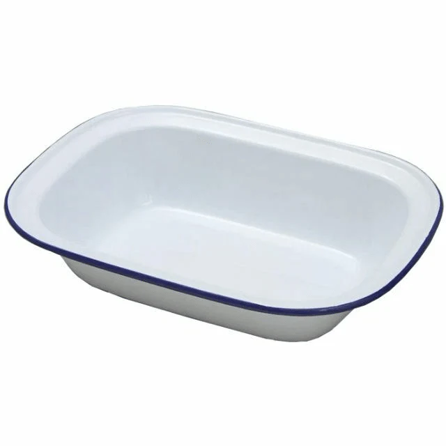 26cm Enamel Pie Dish