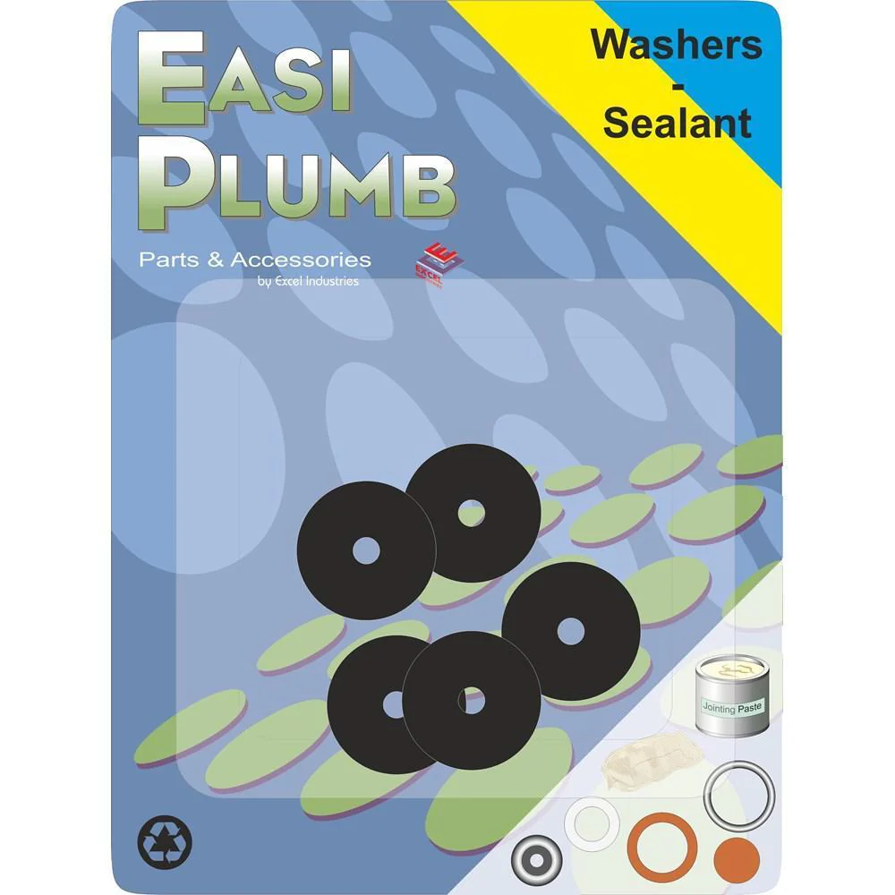5Pk 3/8In Tap Washers EP38FTW