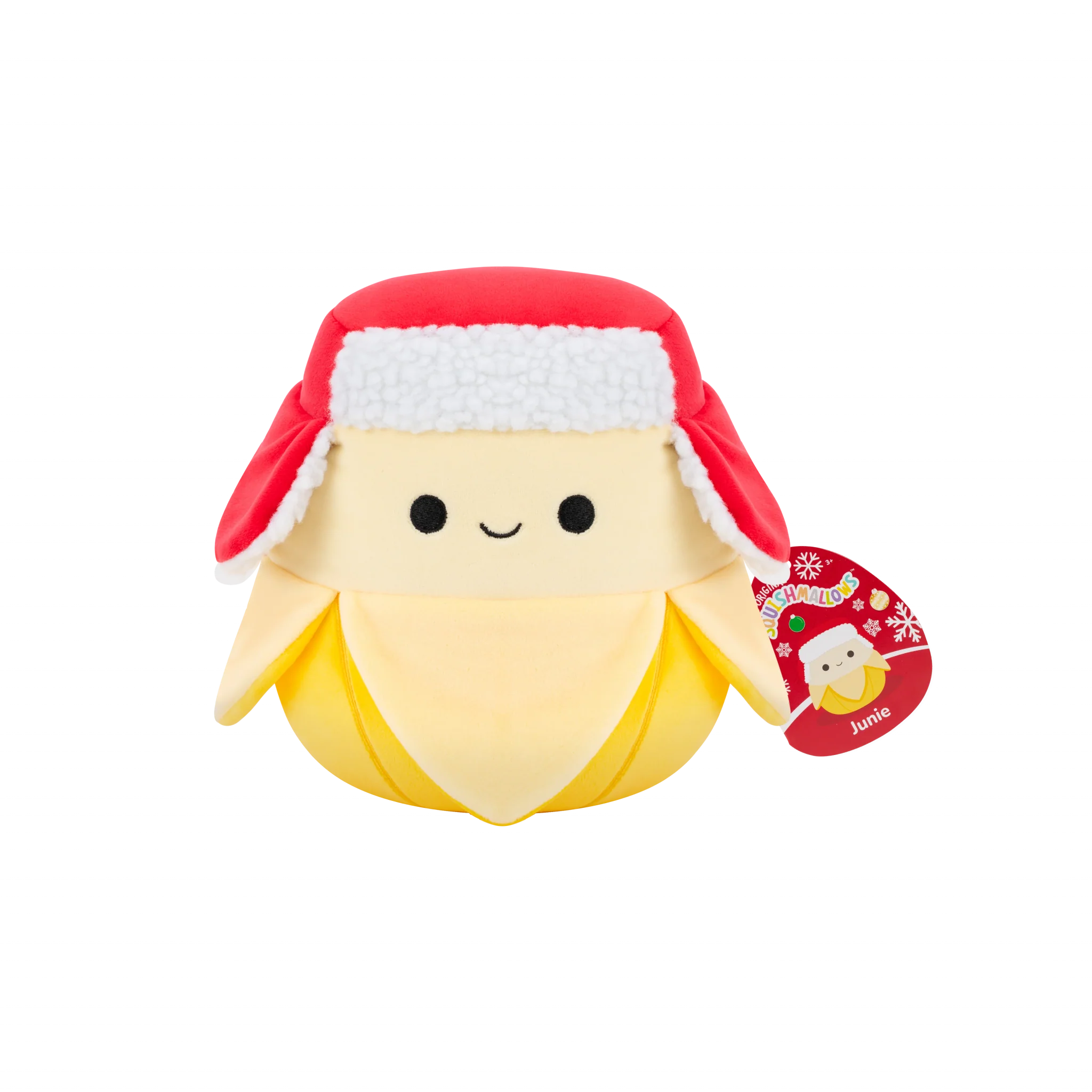 7.5" Squishmallows - Junie with Red Trapper Hat