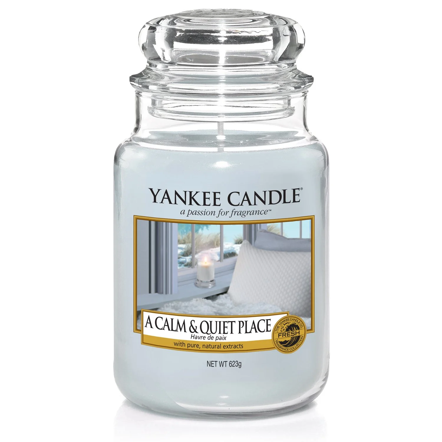 A Calm & Quiet Place Large Yankee Candle 623g - Image 2