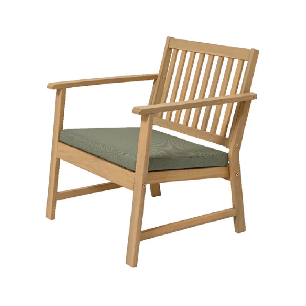 Acacia Wood 2-Seater Garden Bistro Set - Image 4