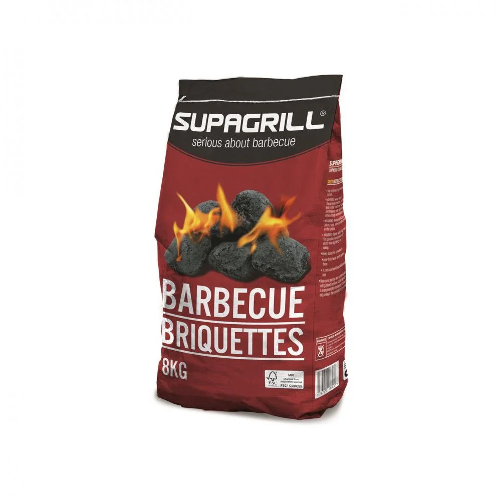 SupaGrill 8Kg Charcoal Briquettes - Image 2