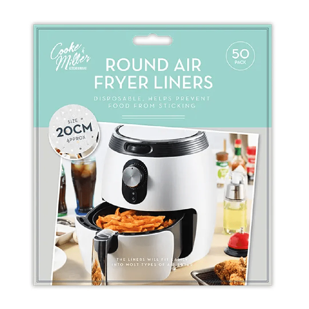 Air Fryer Sheets Round Dia.20cm 50pk