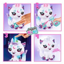 Airbrush Plush Light-Up Cosmic Unicorn - Image 3