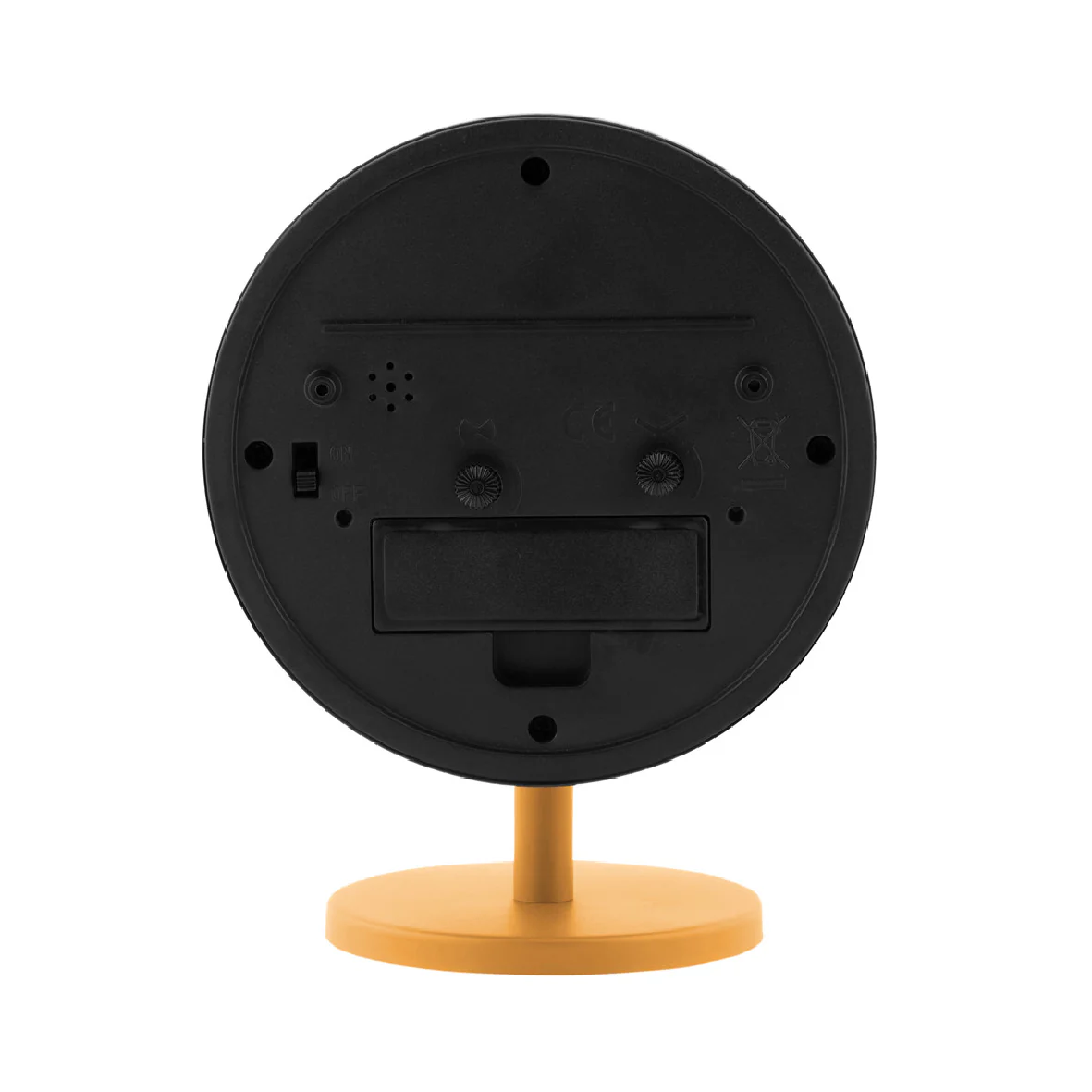 Alarm Clock Brisk Dome Ochre Yellow - Image 3