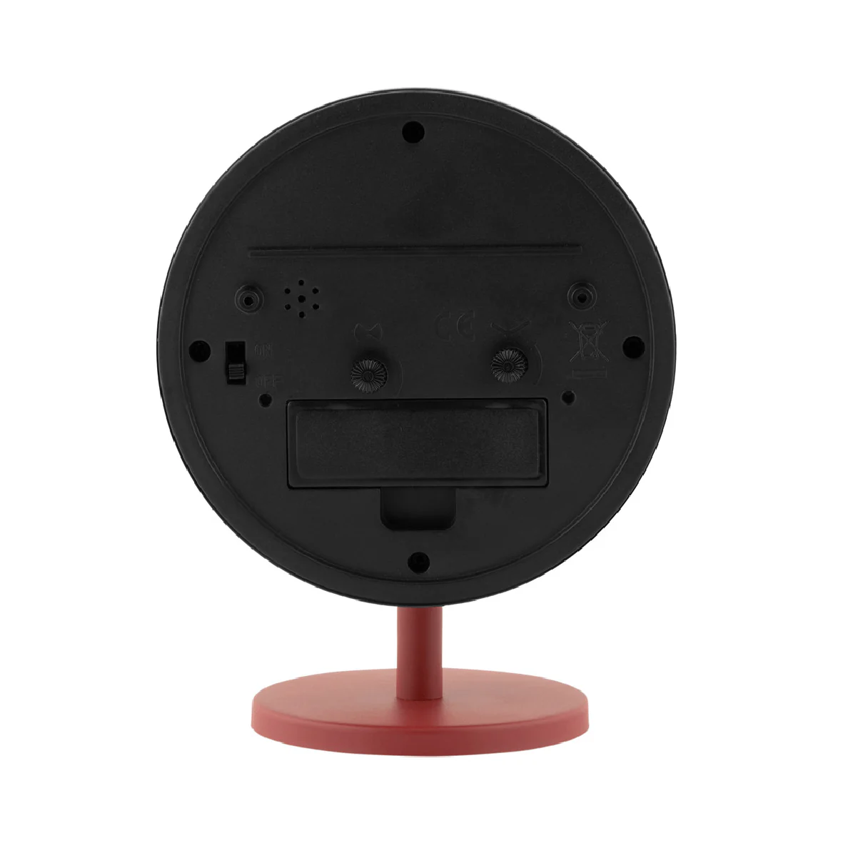 Alarm Clock Brisk Dome Red Ochre - Image 3
