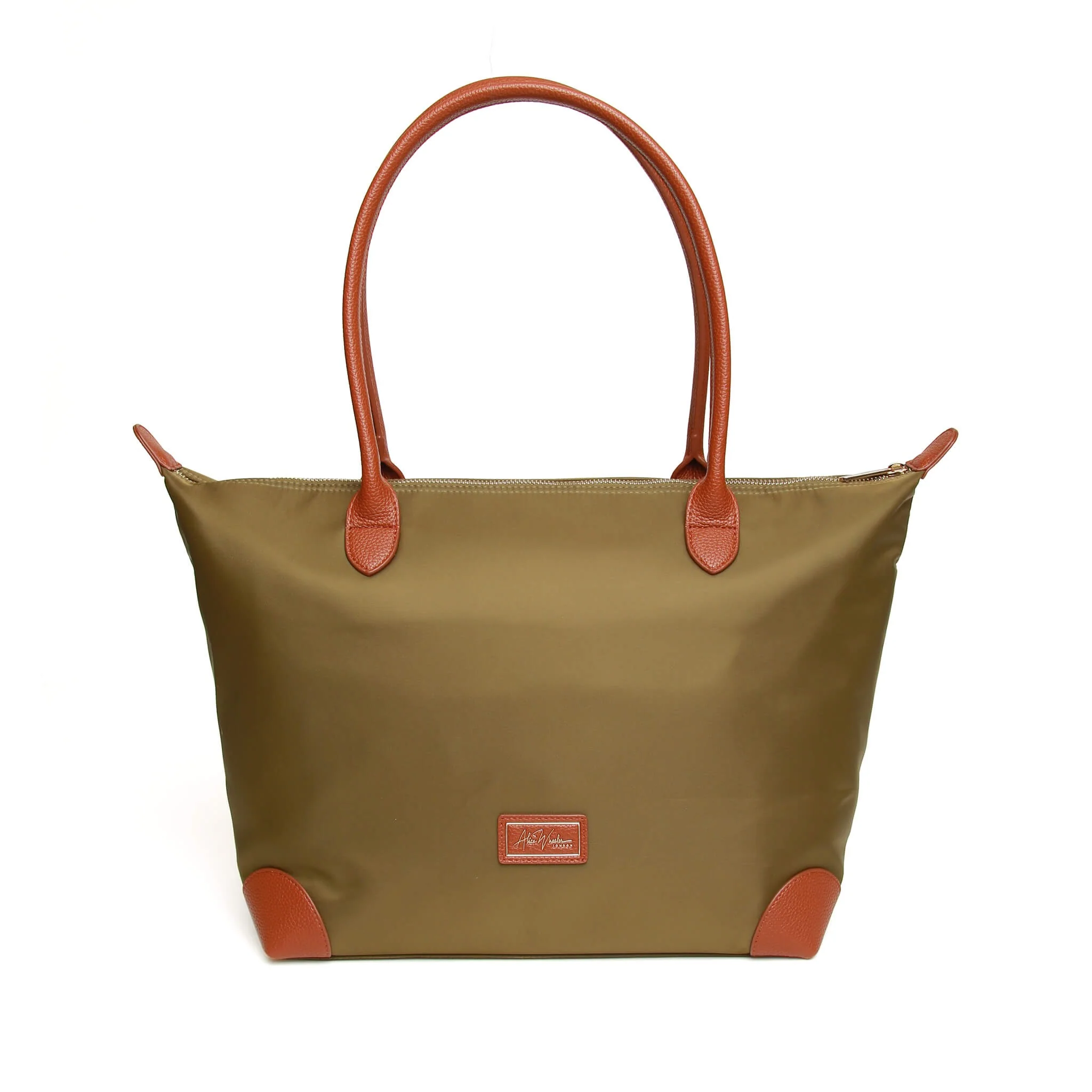 Alice Wheeler Olive - Shoreditch Large Tote Bag - Image 2