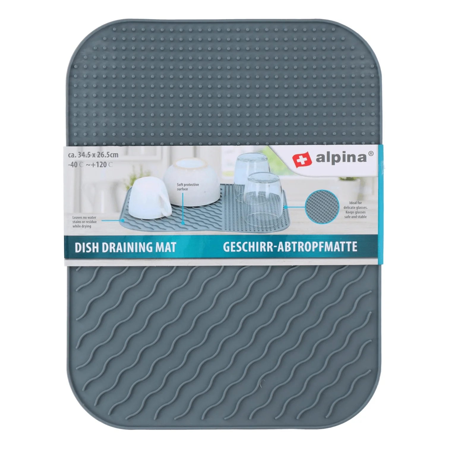 ALPINA Draining Mat 34.5 x 26.5cm
