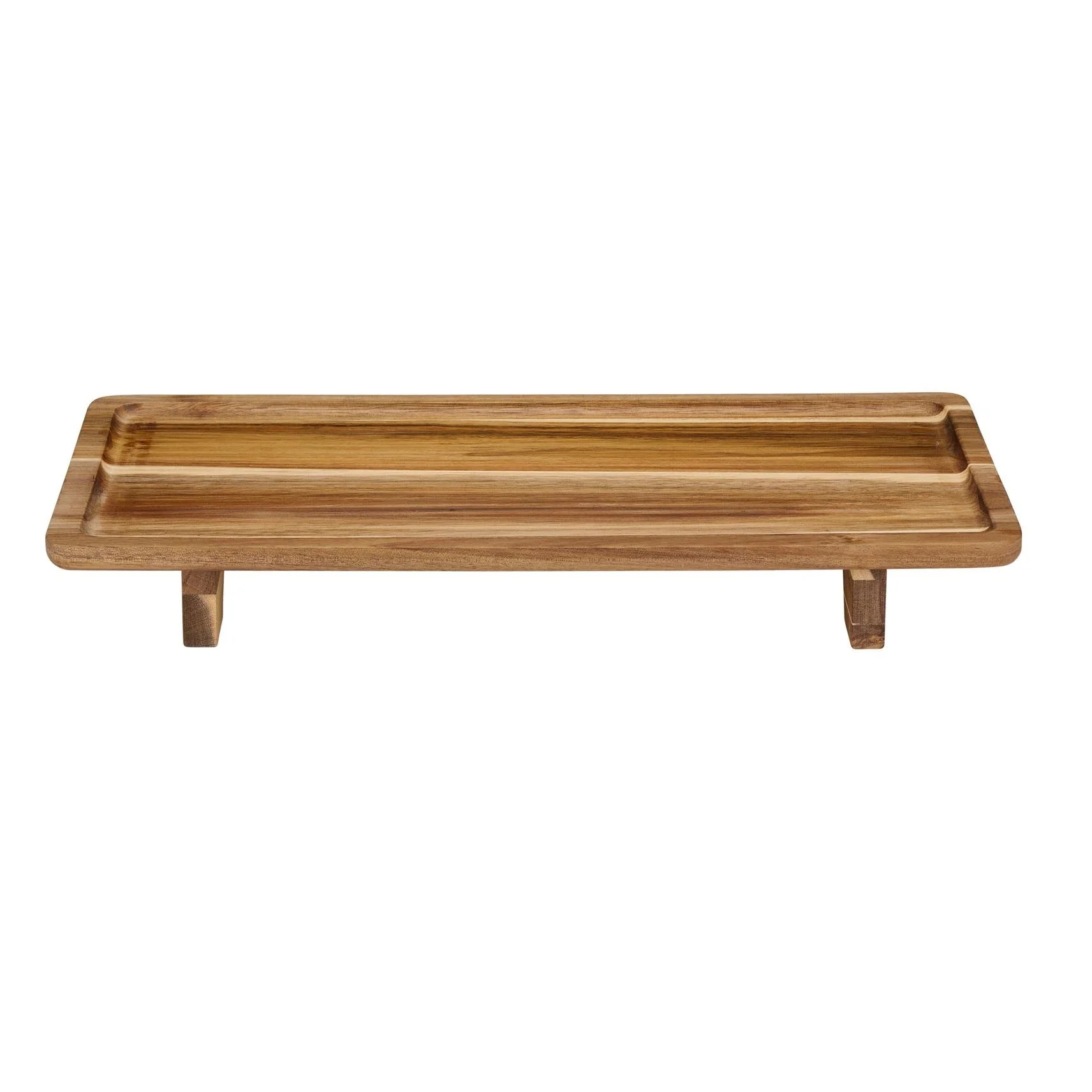 ALPINA Rectangular Wooden Tray