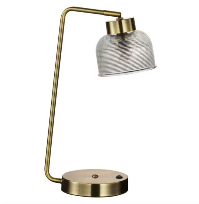 Antique Brass Executive Table Lamp