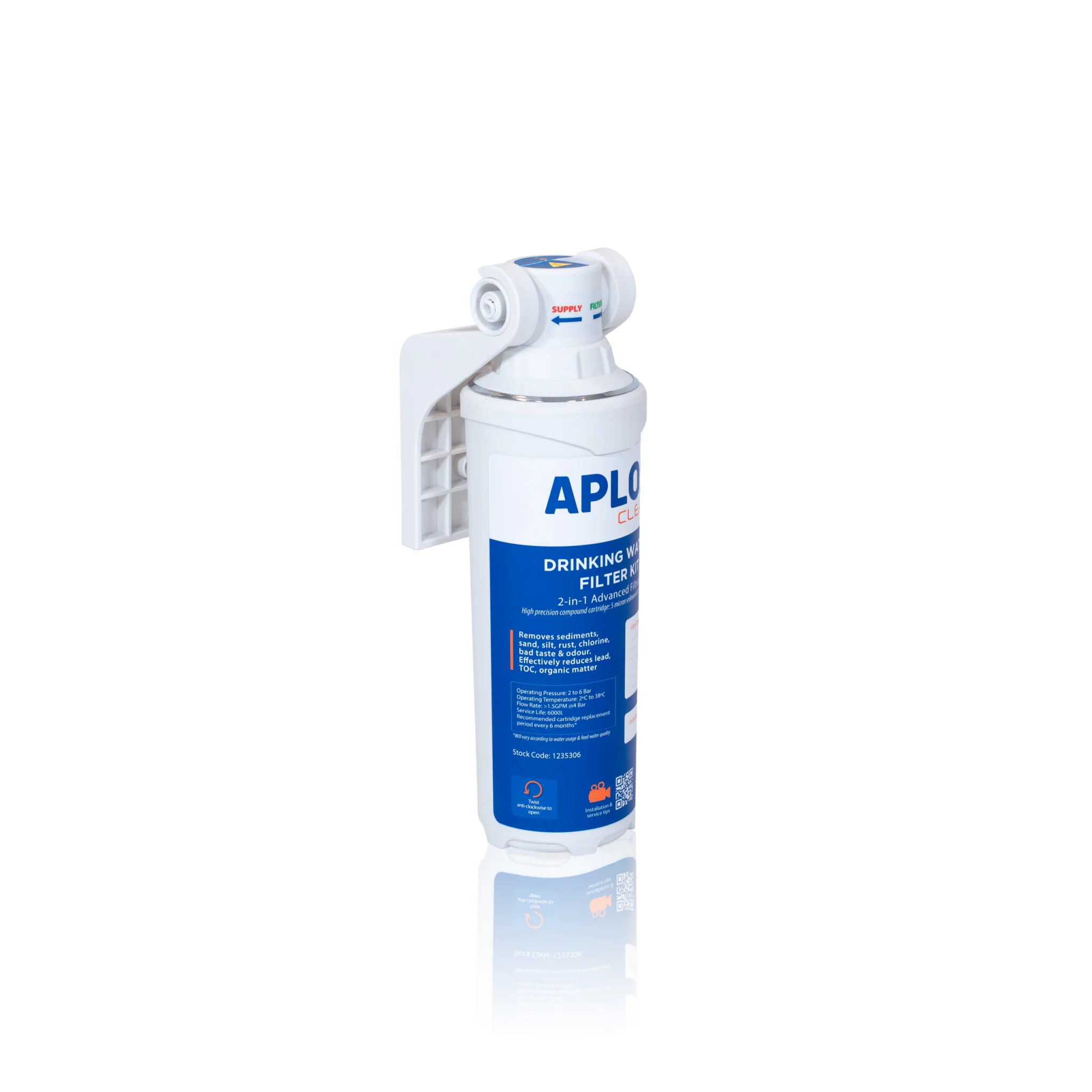 APLOS Clear 2-in-1 Drinking Water Filter Kit - Image 3