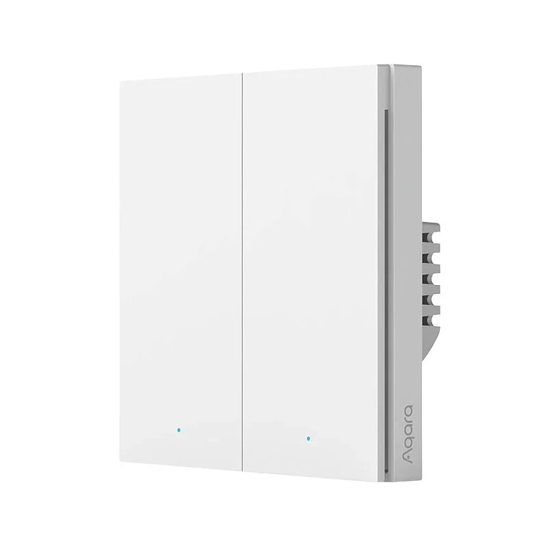 Aqara Smart Wall Switch H1 (Double Rocker - No Neutral) WS-EUK02