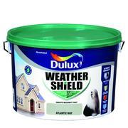 ATLANTIC WAY Dulux Weathershield Masonry Paint Colours - 10 Litre