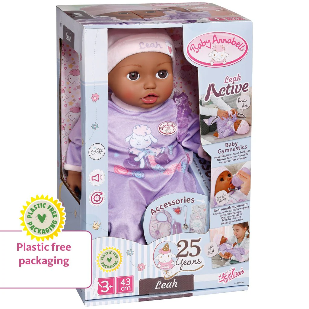 Baby Annabell Interactive Leah 43cm - Image 6