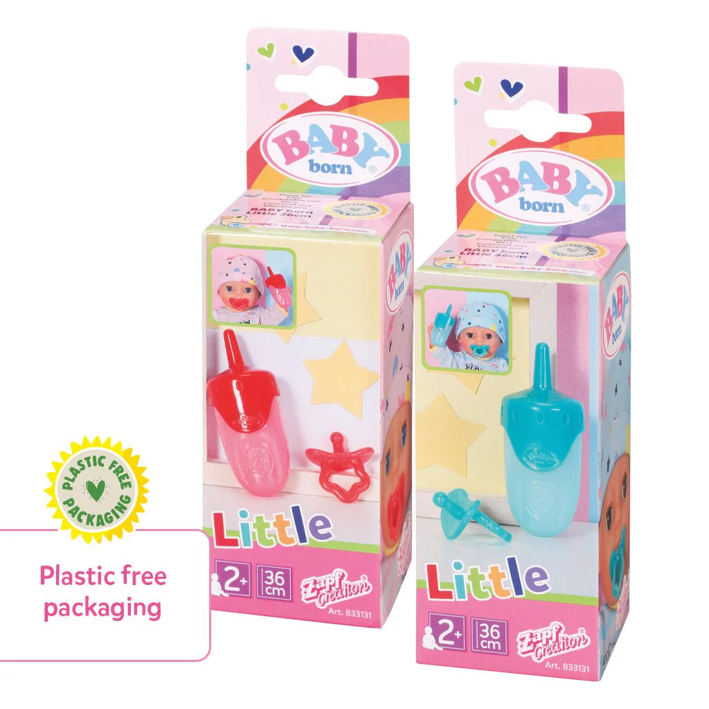 Baby Born Bottle & Dummy 36Cm Set Assorted Styles