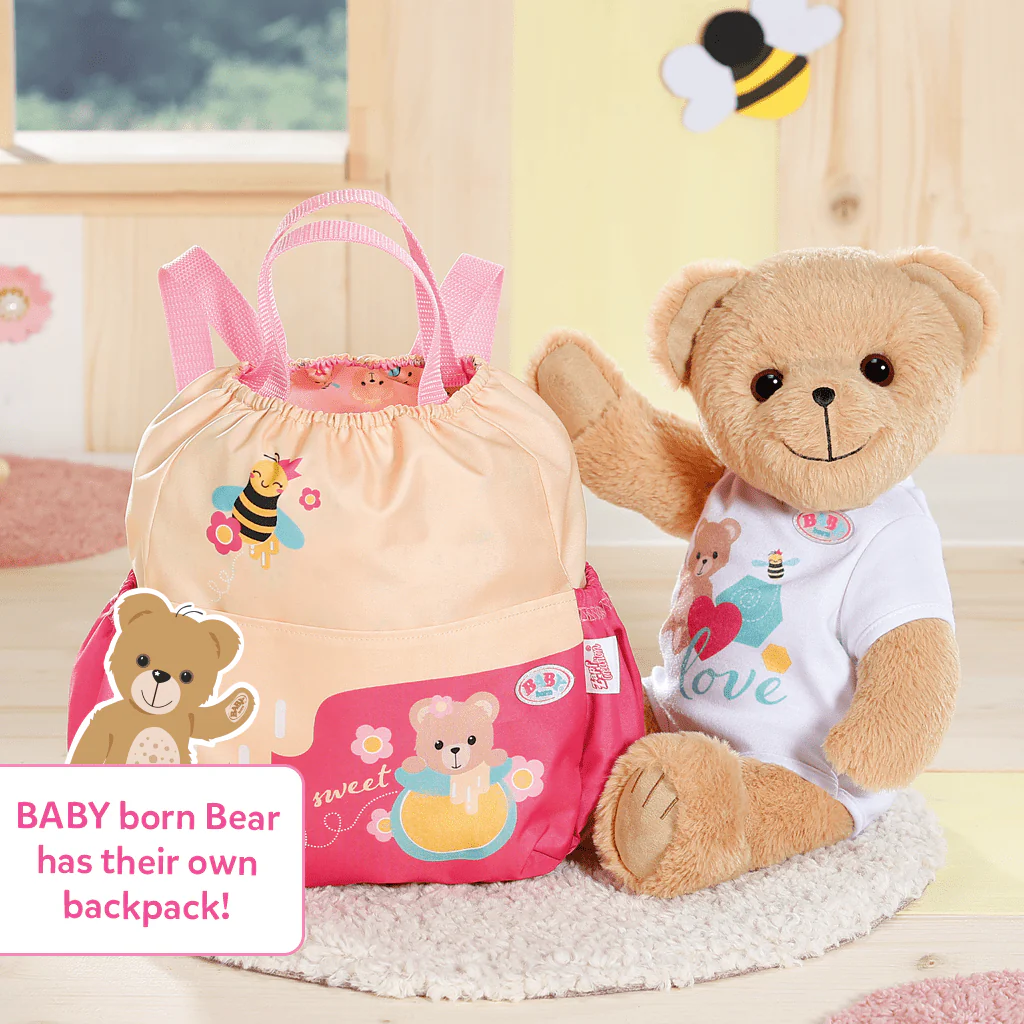 Baby Born Teddy Backpack - Image 2