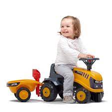 Baby Jcb Ride On Tractor With Trailer - Image 2