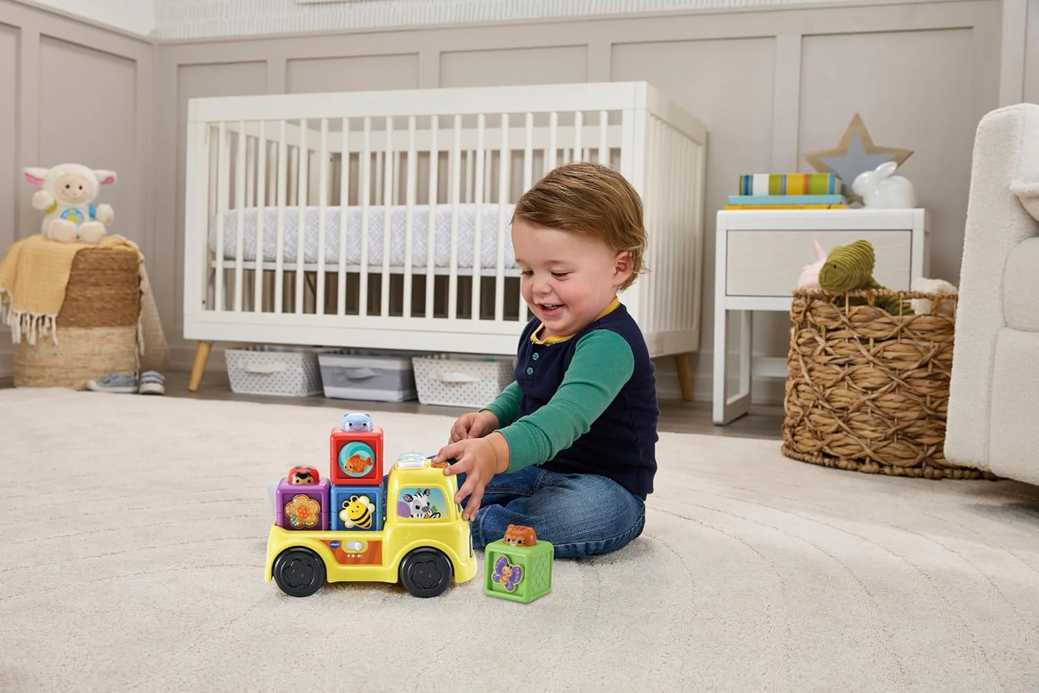 Baby Pop-a-Block Truck - Image 2