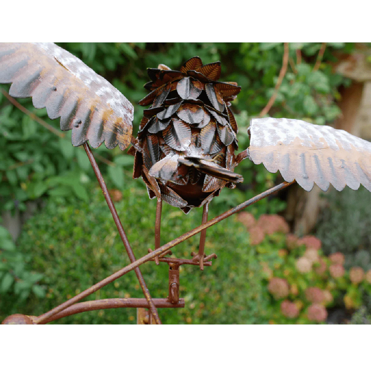 Balancing Owl on Stake Garden Decoration 120cm - Image 3