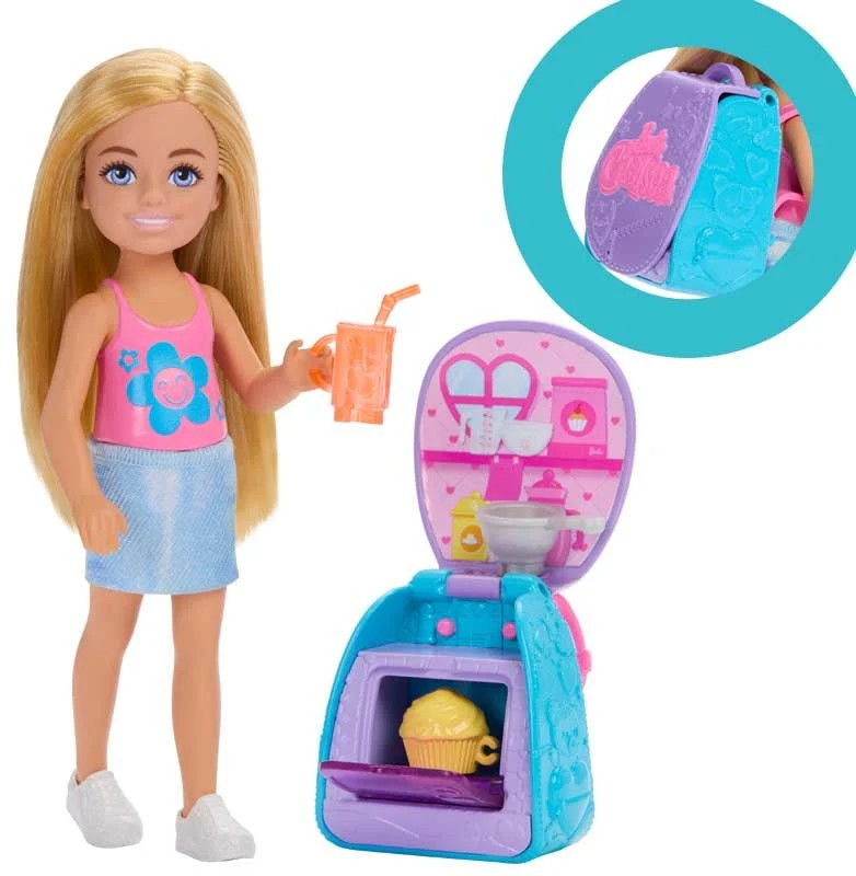 Barbie Chelsea Backpack Playset And Doll - Image 4