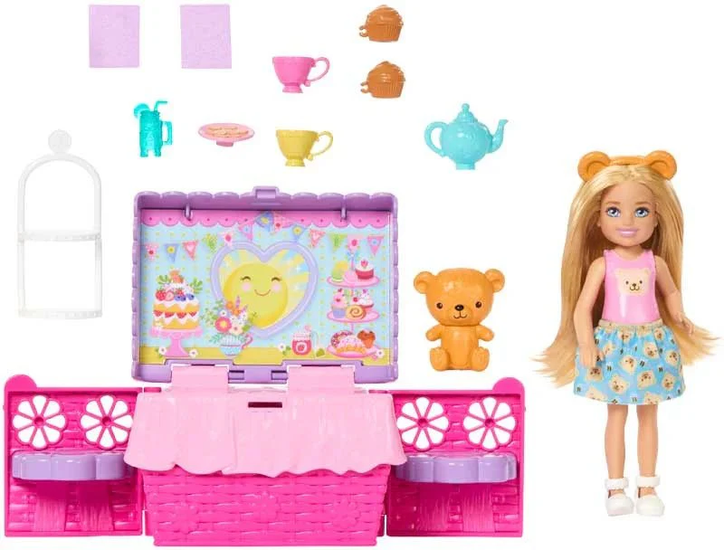 Barbie Club Chelsea Tea Party Picnic Playset - Image 2