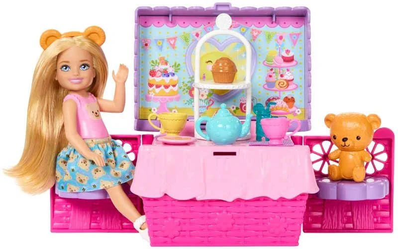 Barbie Club Chelsea Tea Party Picnic Playset - Image 3