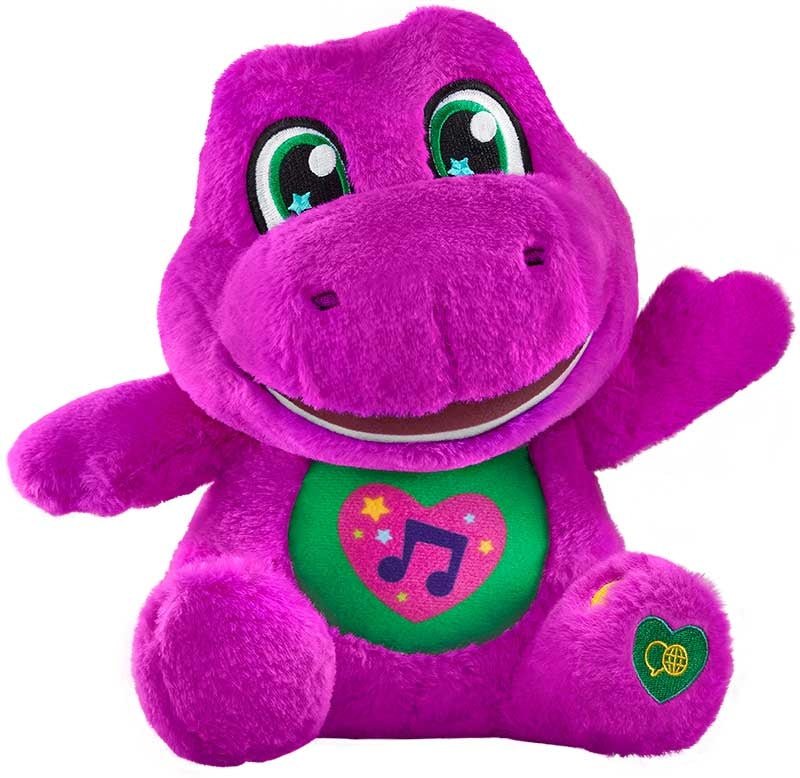 Barneys World Sing-along Barney Plush - Image 4