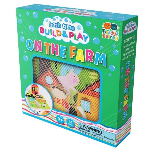 Bath Time Build & Play – Farm