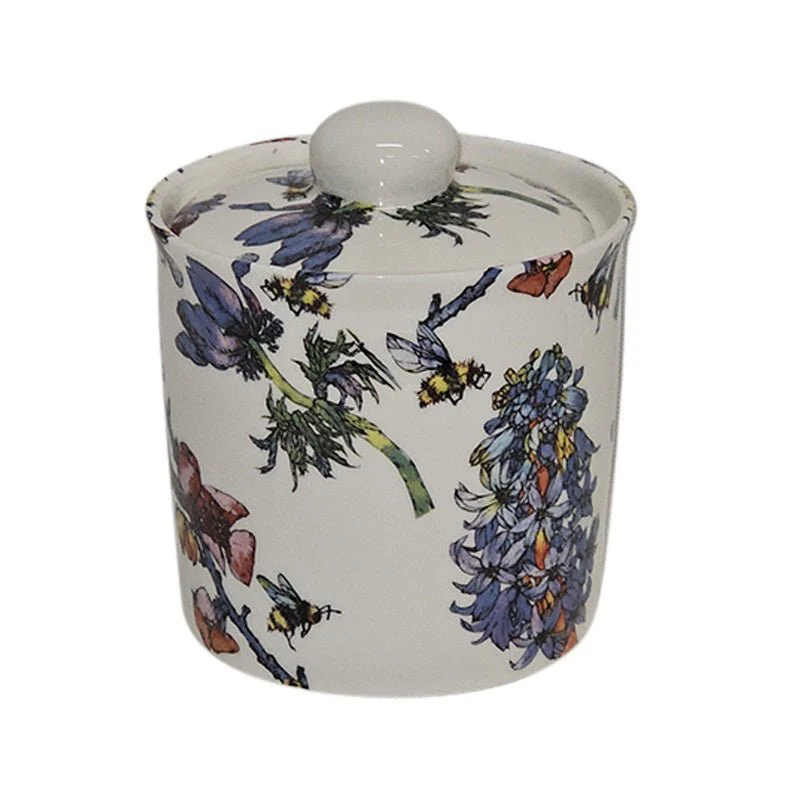 Bee Garden Covered Sugar Bowl