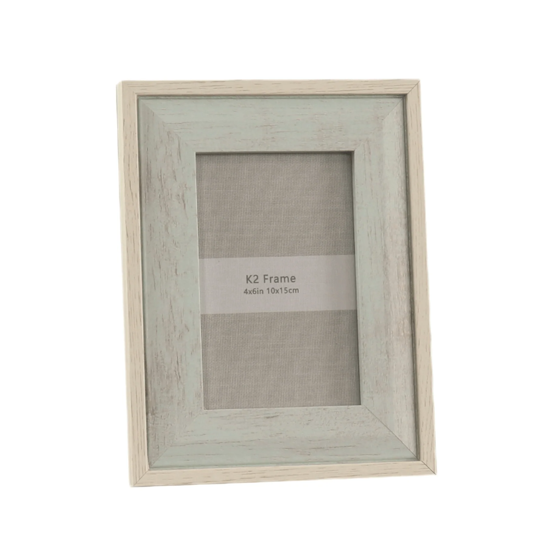 Beige & Blue Photo Frame 4x6