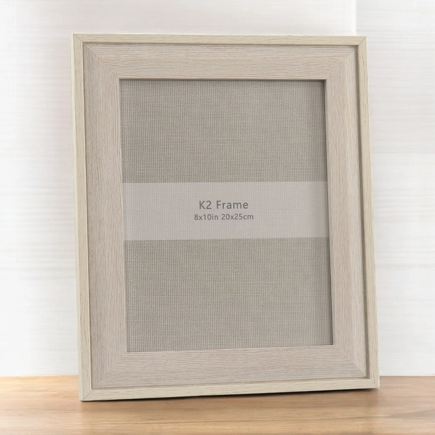 Beige Wood Photo Frame 8x10 - Image 2