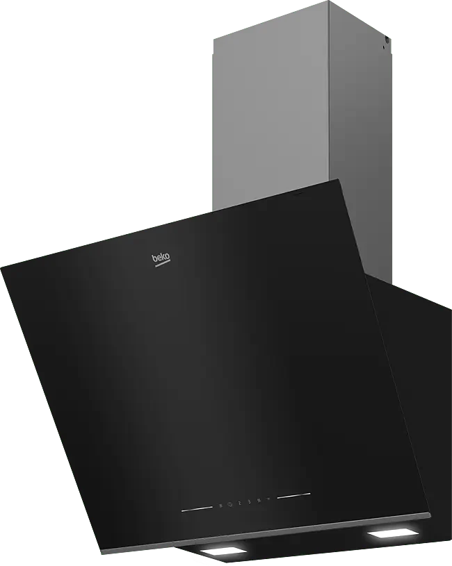 Beko 60cm Inclined Cooker Hood BHCA66341BBH - Image 2