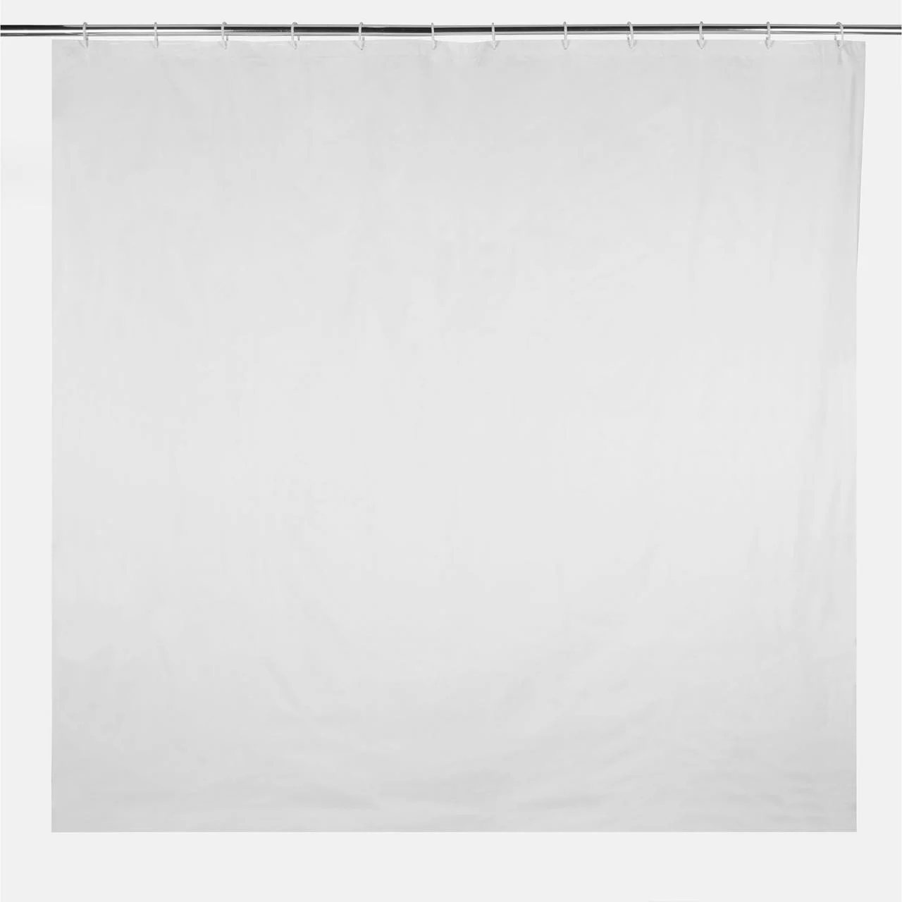 Beldray Antibac Shower Curtain with Hooks - Image 2