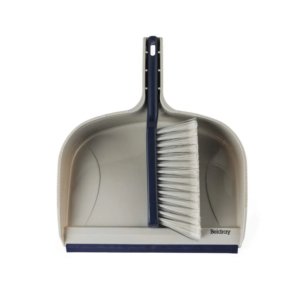 Beldray Deep Clean XL Dustpan & Dual-Action Brush Set
