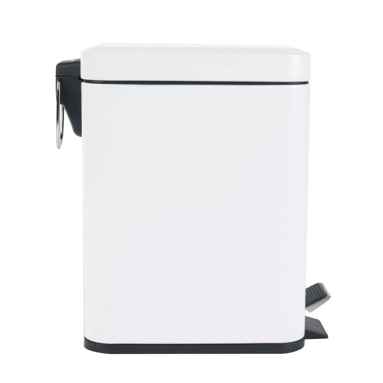 Beldray Rectangular Pedal Bin White 5 Litre - Image 4