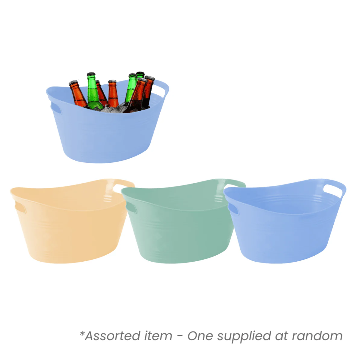 Bello Ice Bucket Assorted 33x23x14cm - One Supplied*