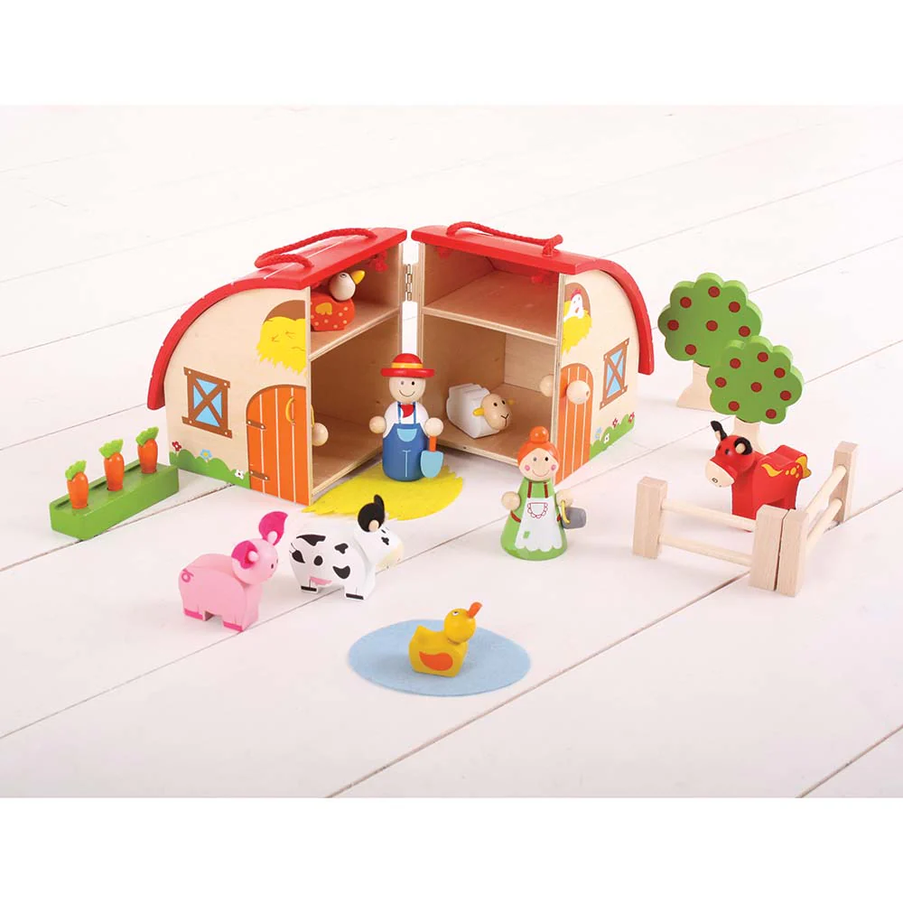 Bigjigs Mini Farm Playset - Image 3