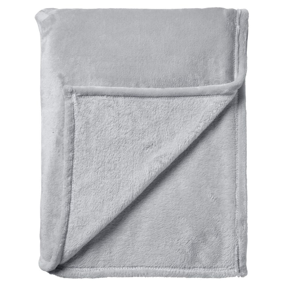 BILLY - Throw 150x200 cm Micro Chip - grey