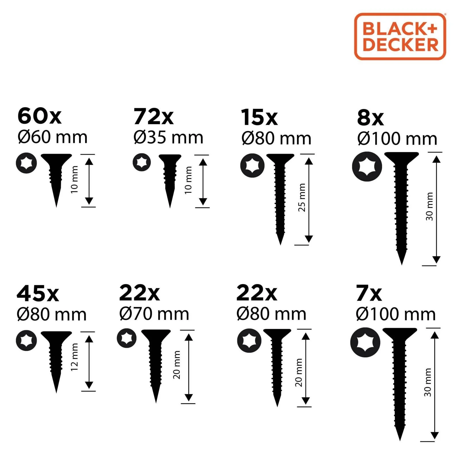 BLACK+DECKER 265-Piece Screw Assortment - Image 5